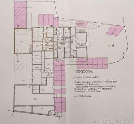 Plan: EG Stellplatznachweis