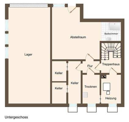 Grundriss UG Digital
