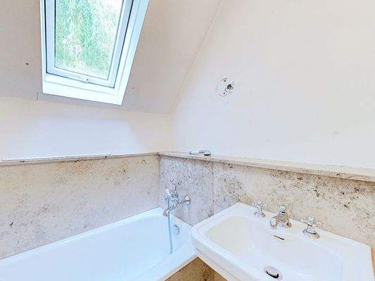 Badezimmer Dachgeschoss