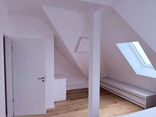 Wohnraum im Dachgeschoss