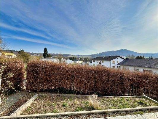 Ausblick von der Terrasse
