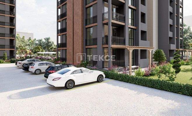 Apartments for Sale in Advantageous Location in Mersin Mezitli