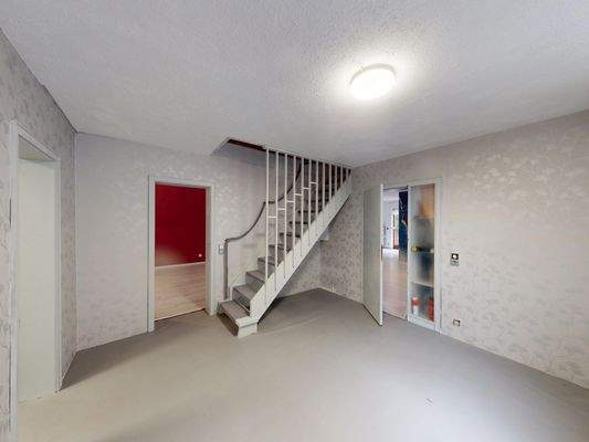 Aufgang zum Dachgeschoss