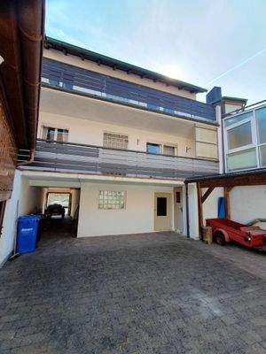 Hausansicht vom Innenhof