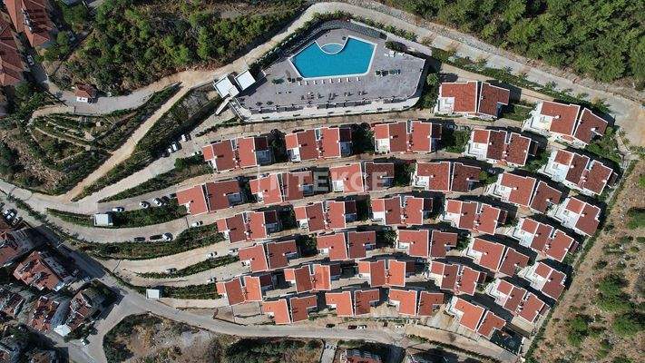 Apartments in Well-Equipped Secure Complex in Fethiye Taşyaka