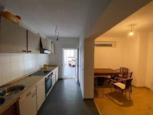 Küche und Essbereich