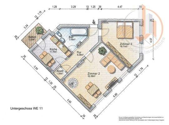 Grundriss 2. Obergeschoss