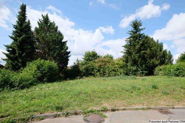 Bauplatz Blickrichtung West