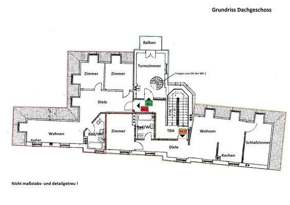 Grundriss Dachgeschoss