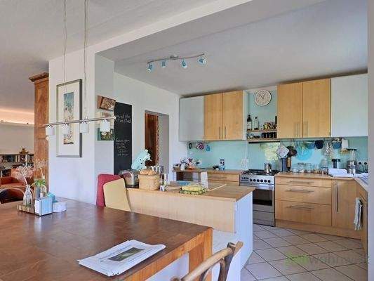 Küchenblick vom Wohnzimmer