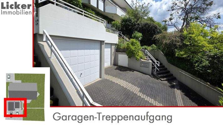 Garagen-Treppenaufgang
