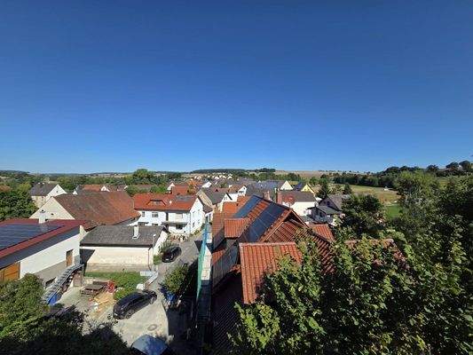 Ausblick über das Dorf