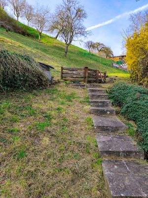 Gartenzugang zum Gartengrundstück mti ca. 2.220qm