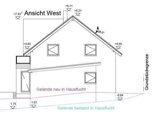 Ansicht West 1