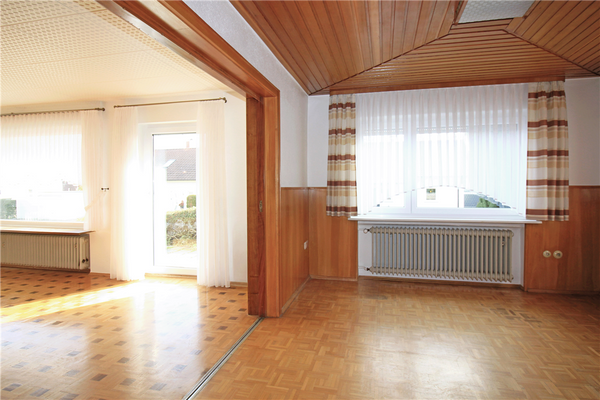 Wohn-/ Essbereich kann getrennt werden