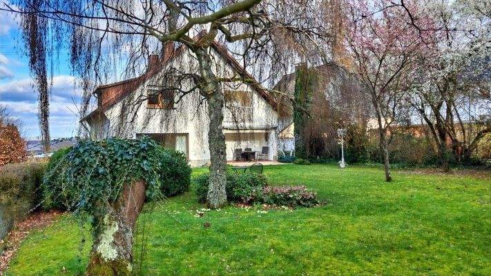 Gartenansicht des Hauses