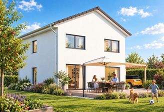 Garten mit Terrasse