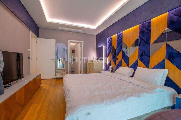 Forest-View Luxury Flat in a Project Near Mall in Sarıyer Istanbul