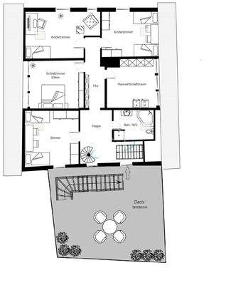 Grundriss Dachgeschoss