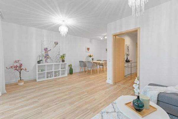 Essbereich mit Küche