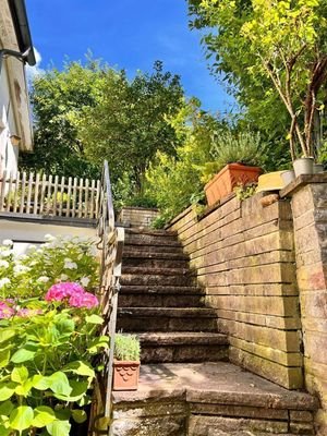 Aufgang zur Terrasse