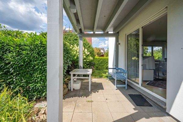 Terrasse im Erdgeschoss