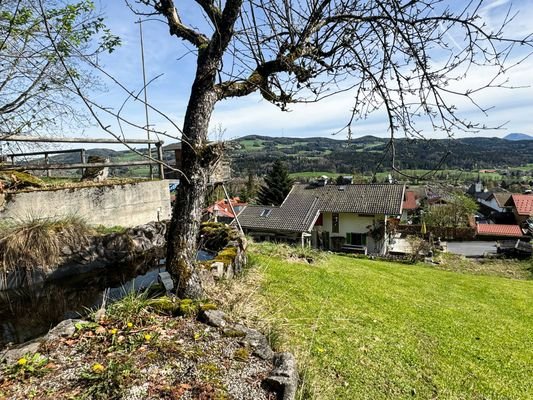 Außenansicht mit Garten