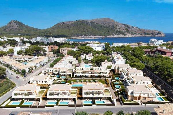 Blick über die Anlage Richtung Cala Agulla