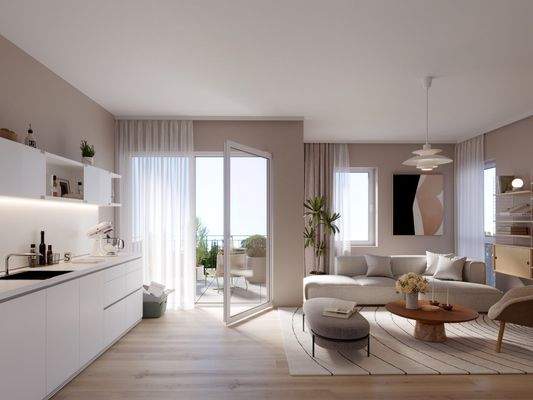 Wohnzimmer Visualisierung