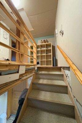 Treppe ins Dachgeschoss