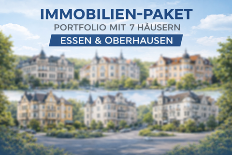 Oberhausen Renditeobjekte, Mehrfamilienhäuser, Geschäftshäuser, Kapitalanlage