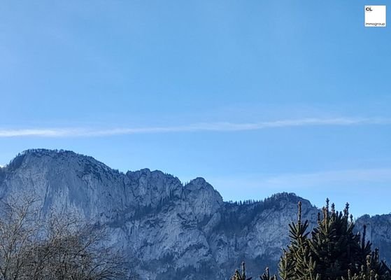 Aussicht auf die Bergwelt