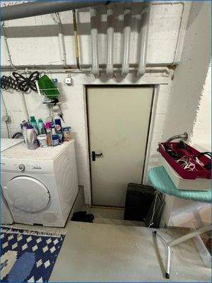 Eingang zum Heizungsraum