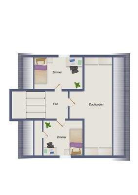 Grundriss Dachgeschoss