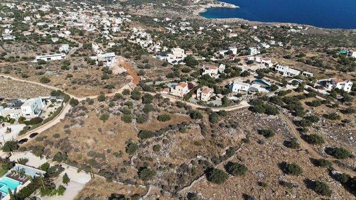 Kreta, Kokkino Chorio: Erstklassiges Grundstück mit Meerblick im Apokoronas zu verkaufen
