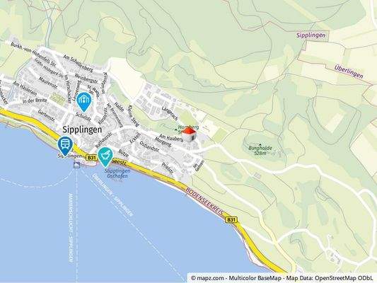 Geolyzer Kartenausschnitt