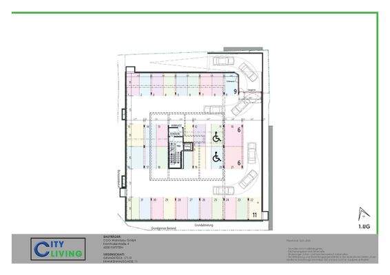Übersicht Tiefgarage