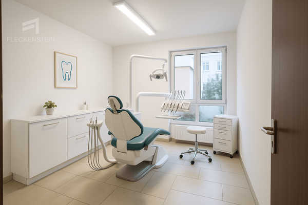 Zahnartz Behnadlungsraum Beispiel 