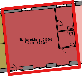 Grundriss 010005 65,20 m²