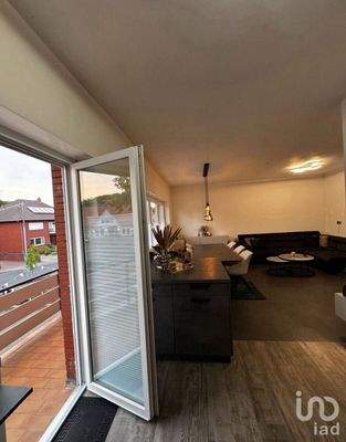 Blick im Wohn Esszimmer