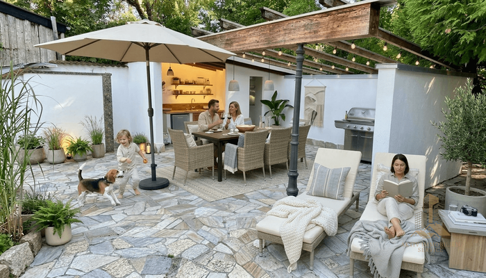 Terrasse "visualisiert"