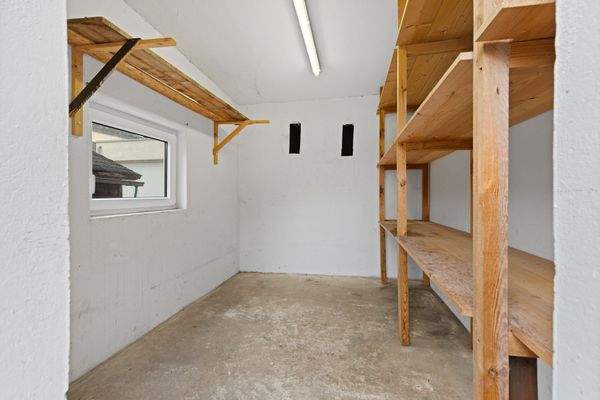 Gerätehaus im Garten