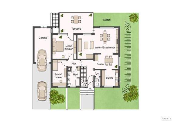 Grundriss Erdgeschoss