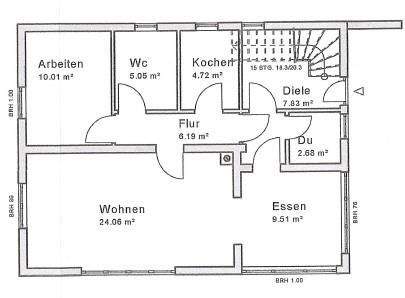 Variante 2 - Grundriss EG