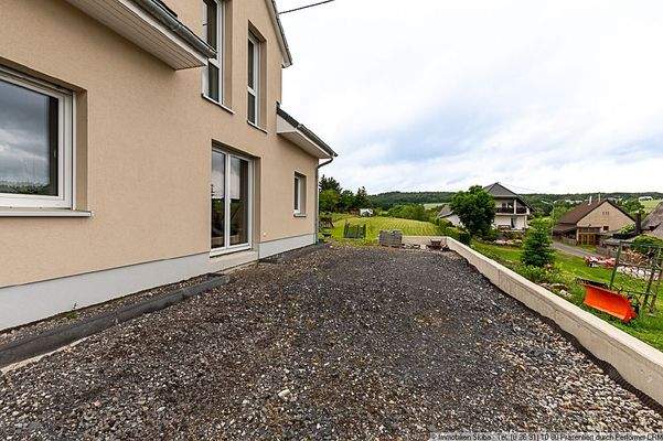 Terrasse vor Esszimmer