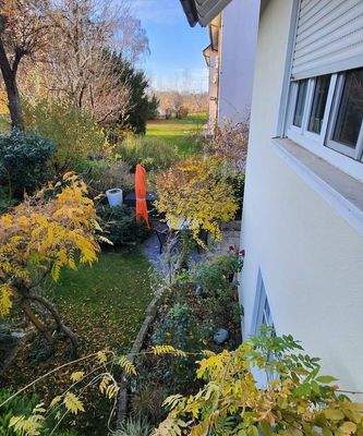 Blick in Nachbars-Garten