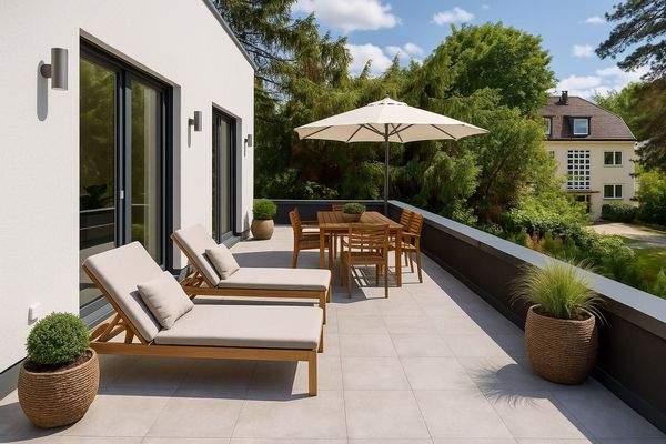 Visualisierung Balkon