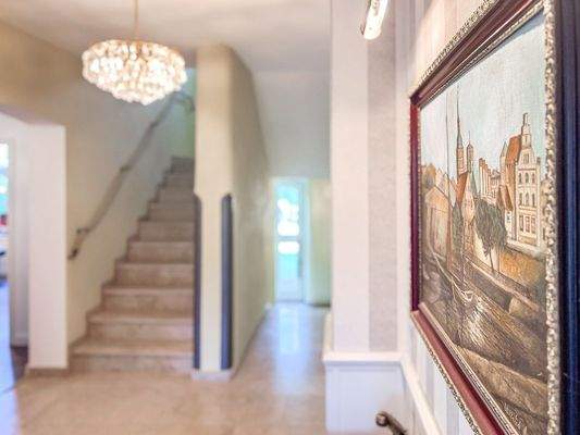 Perspektive vom Eingangsbereich