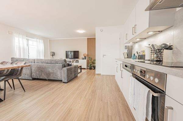 Geräumiger Küchenbereich