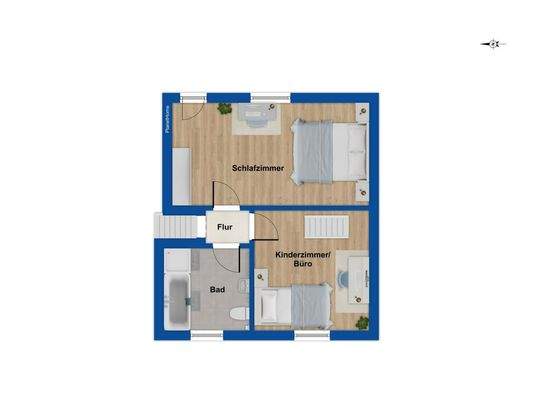 Grundriss Dachgeschoss